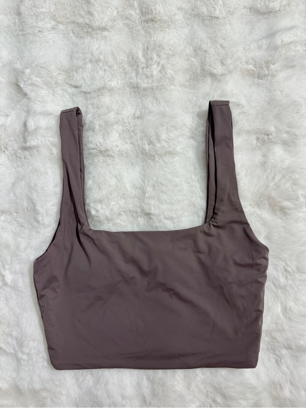 SHEIN Dusty Mauve Crop Top